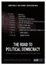 [Clement 2012, ] Road to Political Democracy